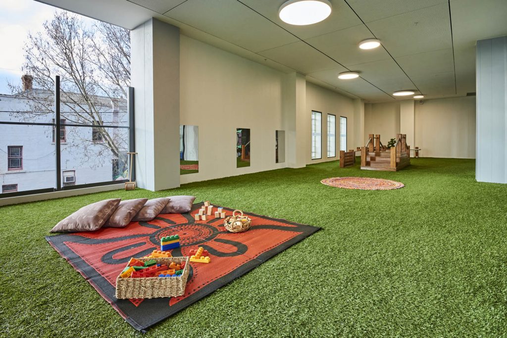 a inside view of nido early school at ascot vale