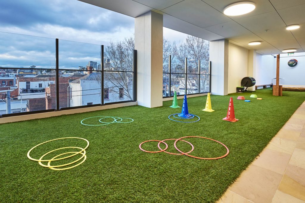 playing area of nido child care centre at ascot vsle