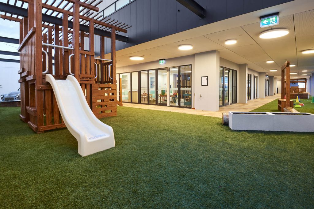 beautiful inside view of nido child care centre at ascot vale