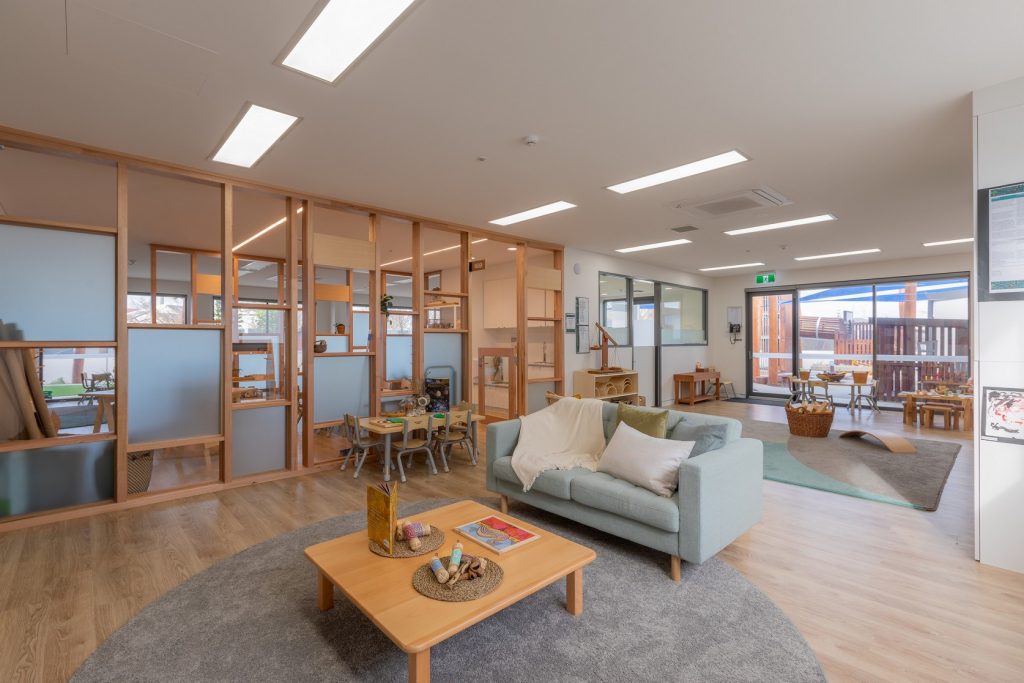 playing area for kids of nido child care centre in secret harbour