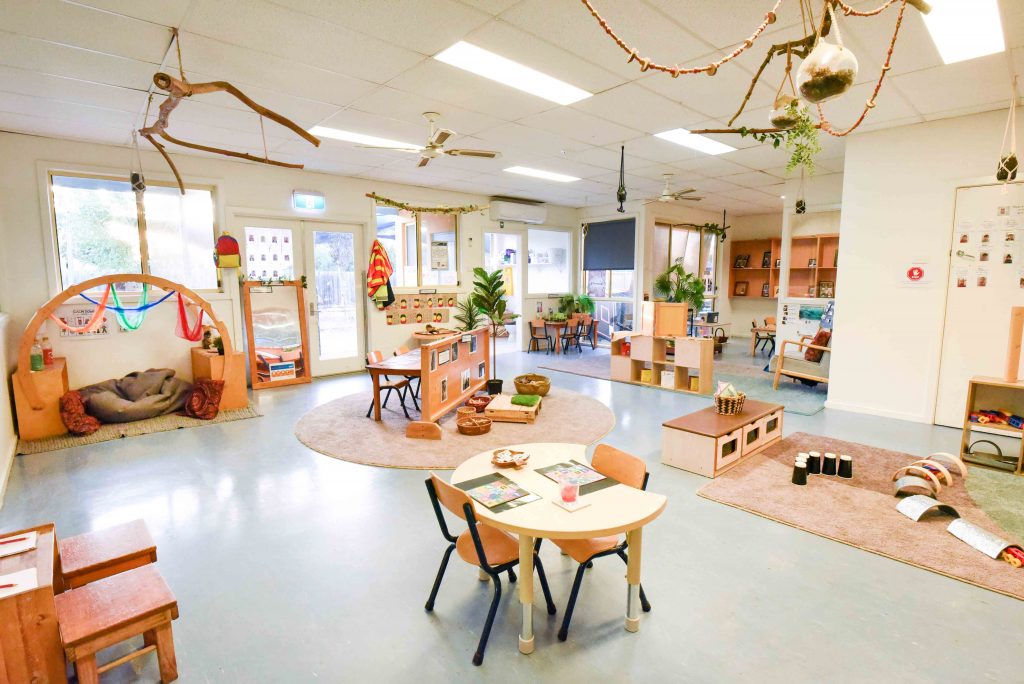 playing area for kids of nido child care centre in ttafalgar