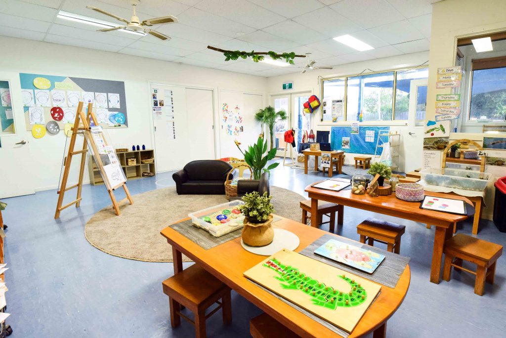 playing area for kids of nido child care centre in ttafalgar