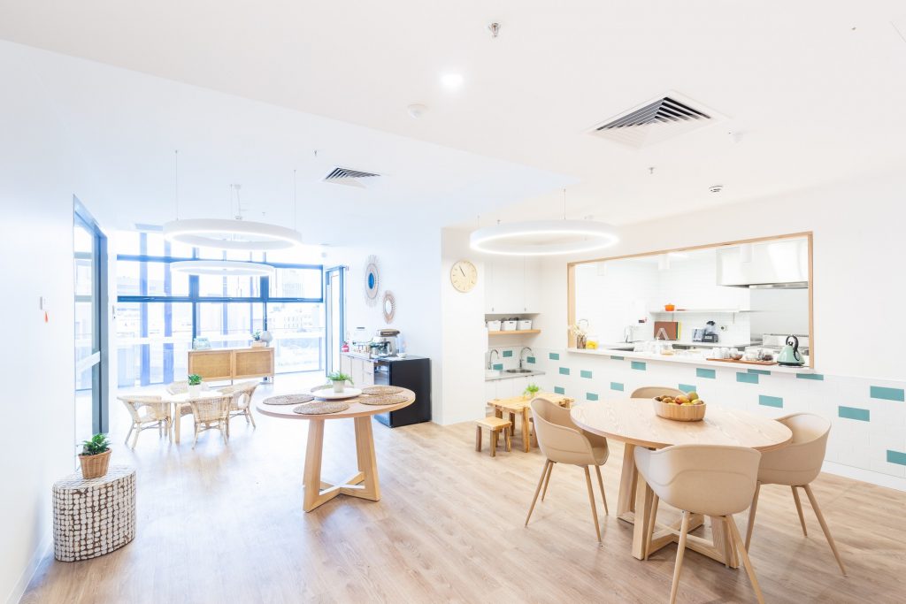 activity room for kids of nido child care centre at melbourne Square