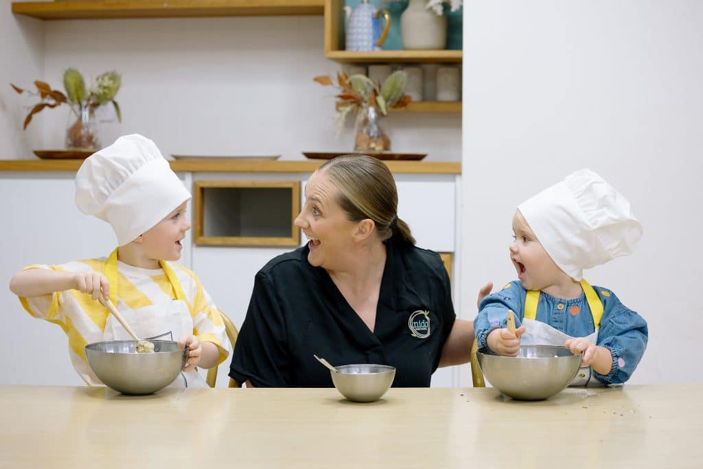 Cooking at Nido Early School Riverton