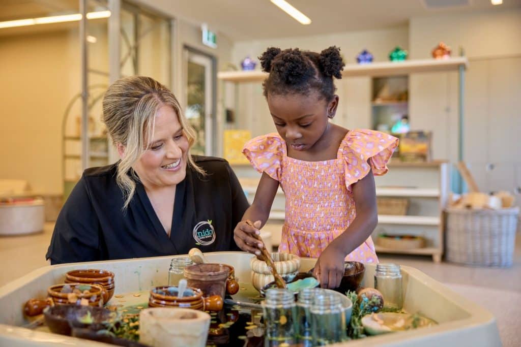 Activities at the indoor atelier at Nido Cumberland Park