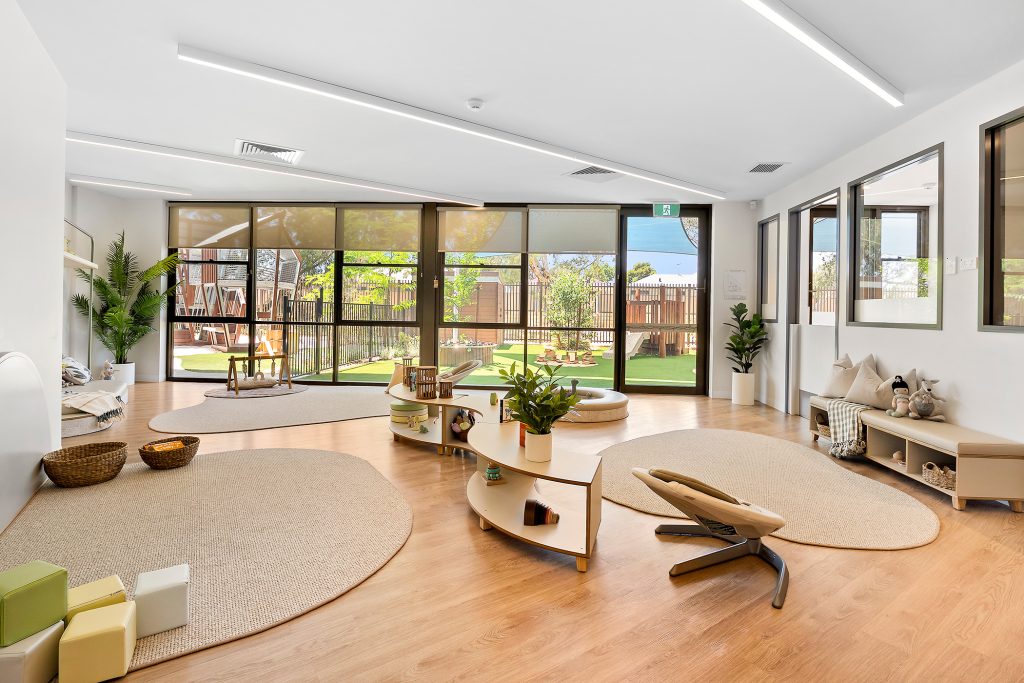 A Beautiful living room space at Nido Piara Waters early school