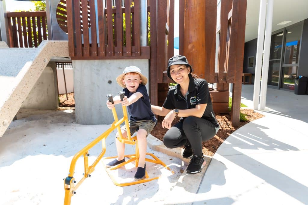 Construction in the sand at Nido Bassendean