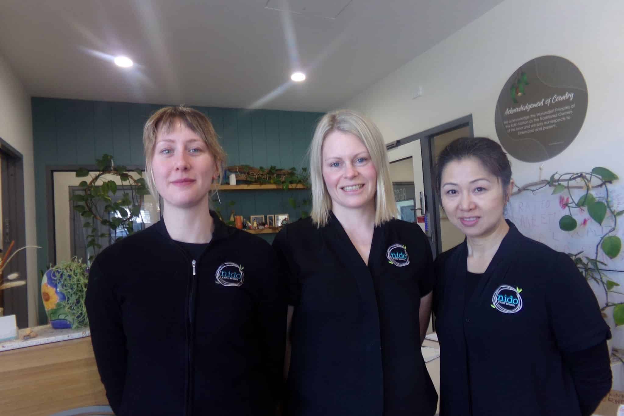 Leadership team at Nido Chadstone